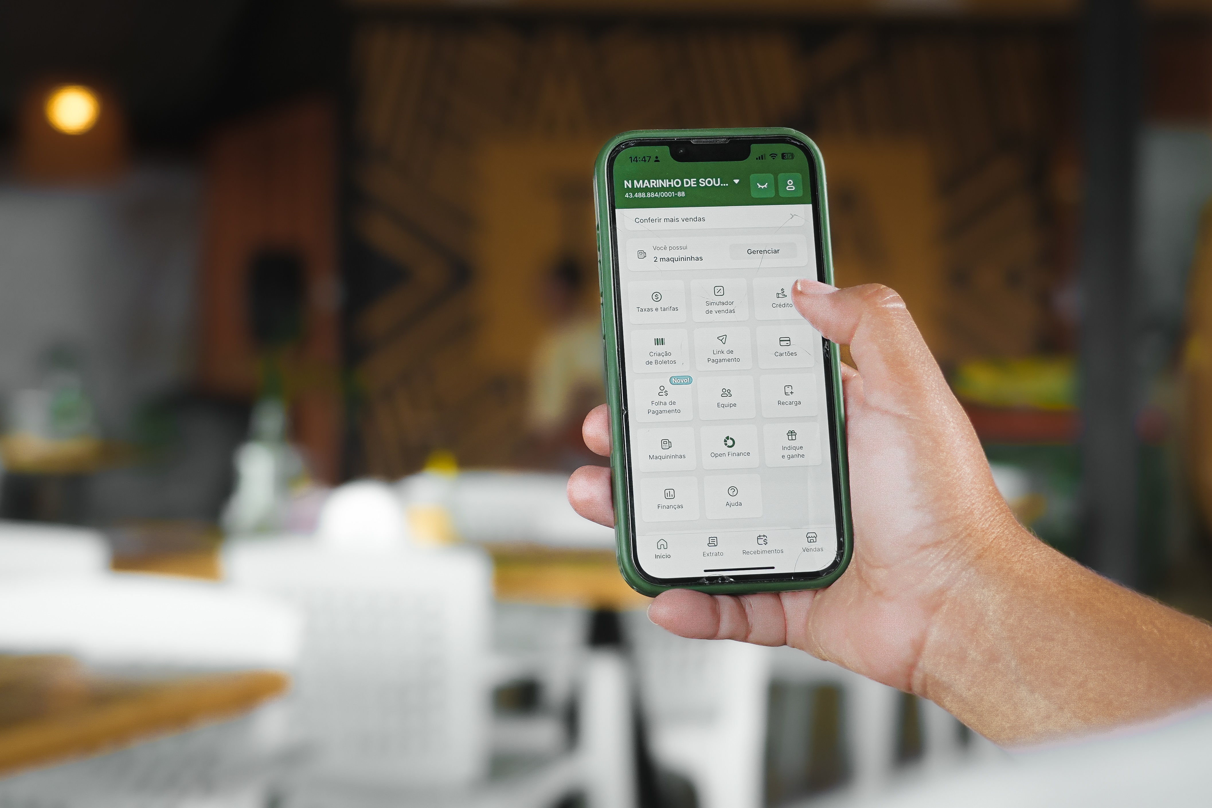 Localize a Área de Recuperação de Boleto: Geralmente, você precisará do número do seu CPF/CNPJ ou do código do contrato. - inspiração 1