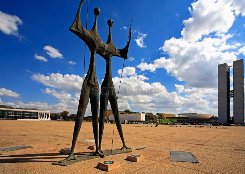 A Praça dos Três Poderes: O Epicentro da Democracia - inspiração 1