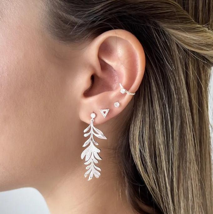 Brincos que Alongam: O Poder do Formato - inspiração 2