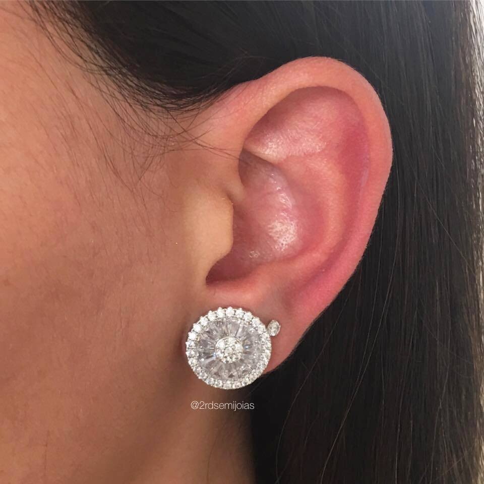 Experimente Estilos: Argolas Finas e Formas Geométricas - inspiração 2