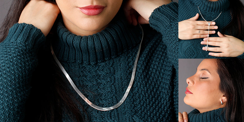 Comprimento do Colar: A Regra de Ouro - inspiração 2