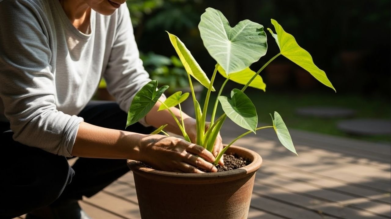 Rega Estratégica: A Quantidade Certa de Água para Sua Taioba - inspiração 2