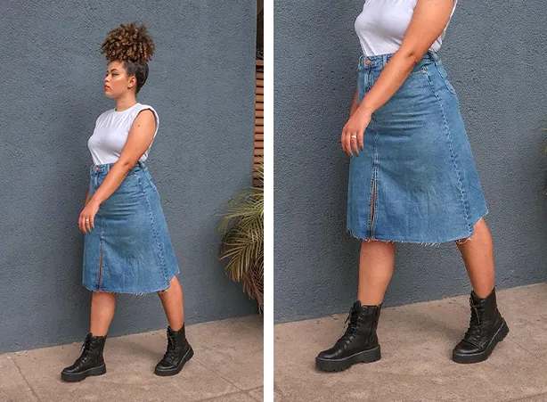 Tecidos Leves com Coturnos Pesados: Um Contraste Interessante - inspiração 1