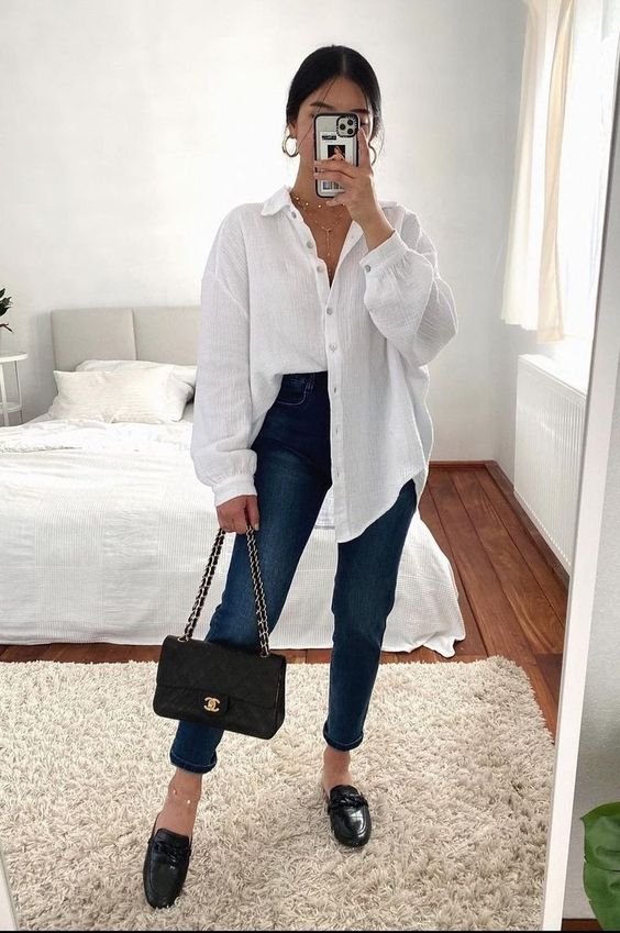 A Camisa Branca como Terceira Peça: A Chave para Looks Arrojados - inspiração 2