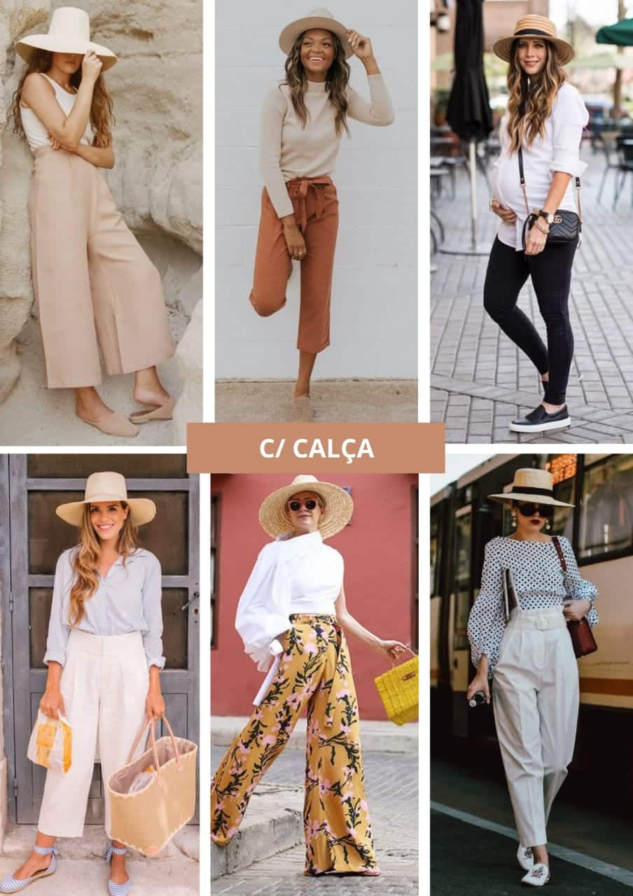 Chapéus para Cada Formato de Rosto - inspiração 1