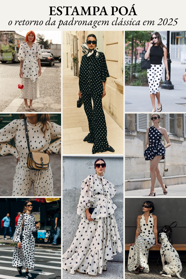 Misturando Poá com Outras Estampas: Ousadia na Medida Certa - inspiração 2