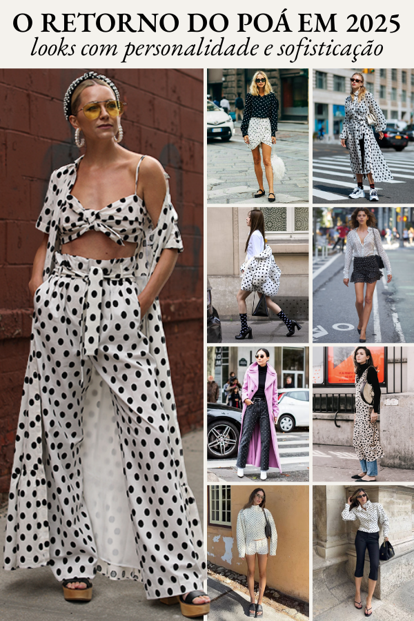 Poá no Trabalho: Elegância Discreta e Moderna - inspiração 1