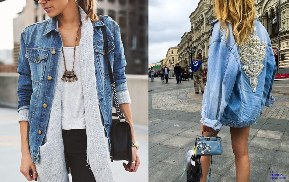 A Jaqueta Jeans Oversized: Mais Que Uma Peça, Uma Declaração de Estilo - inspiração 1