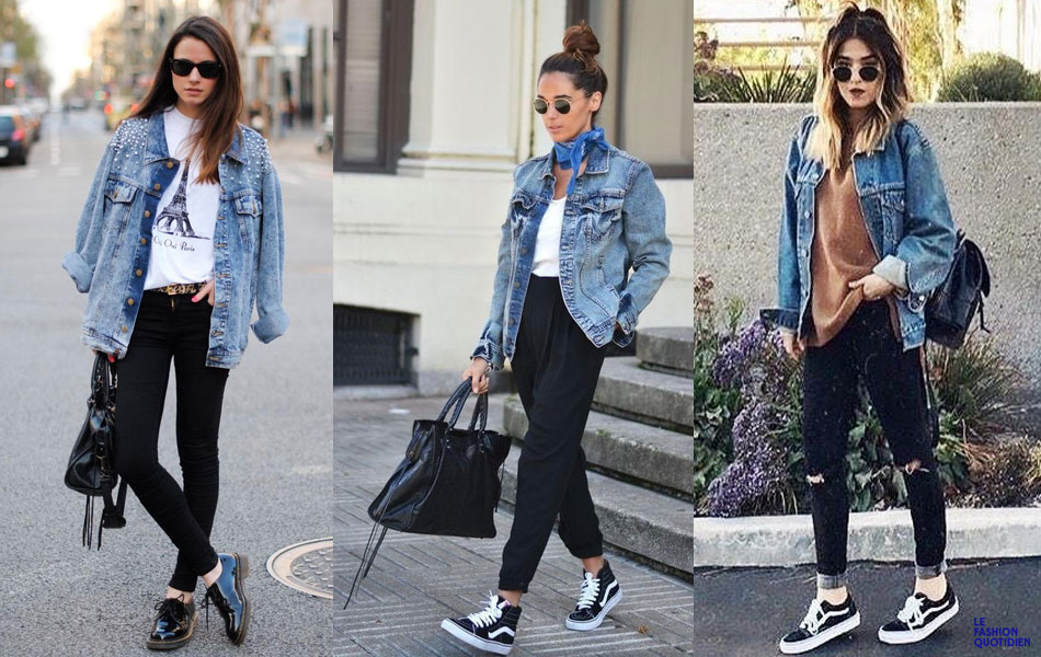 Do Básico ao Ousado: Combinando Sua Jaqueta Jeans Oversized com Calças - inspiração 1