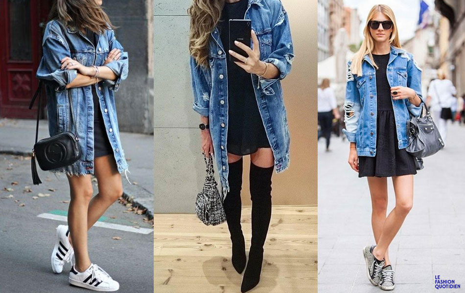Do Básico ao Ousado: Combinando Sua Jaqueta Jeans Oversized com Calças - inspiração 2