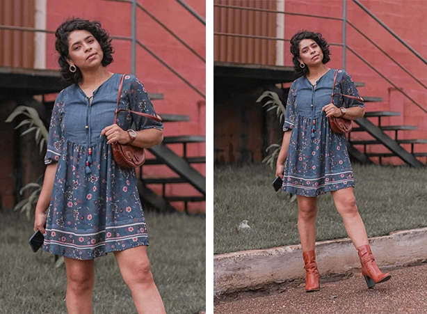 Equilibre o Comprimento: Vestido Curto e Bota Perfeita - inspiração 2