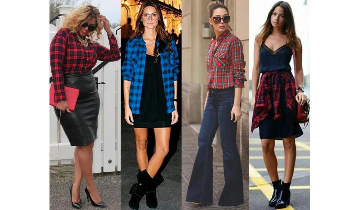 O Vestido Xadrez: Sofisticação em Uma Peça Só - inspiração 1