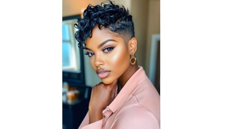 A Versatilidade do Corte em V: Foco nas Pontas - inspiração 2