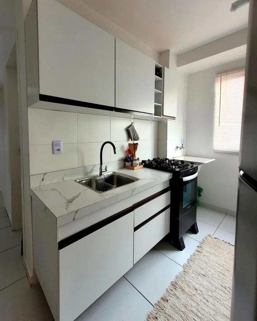 Profundidade e Altura: Cores e Acabamentos que Ampliam - inspiração 1