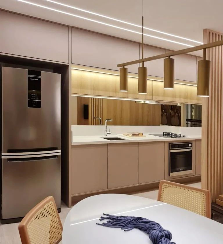 Eletrodomésticos Compactos e Integrados: Otimizando a Rotina - inspiração 2