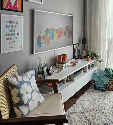 Defina o Estilo da Sua Sala de TV - inspiração 2