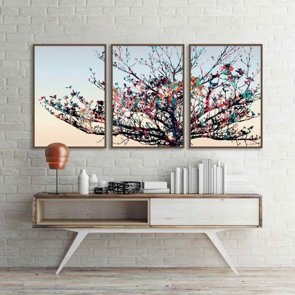 Quadros e Mobiliário: Uma Combinação que Funciona - inspiração 2