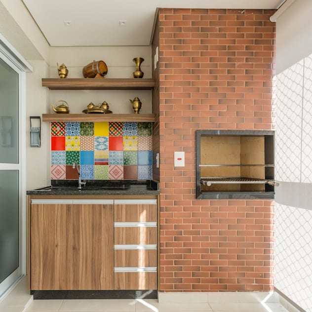 Layout Inteligente: Onde encaixar a churrasqueira sem roubar espaço - inspiração 2