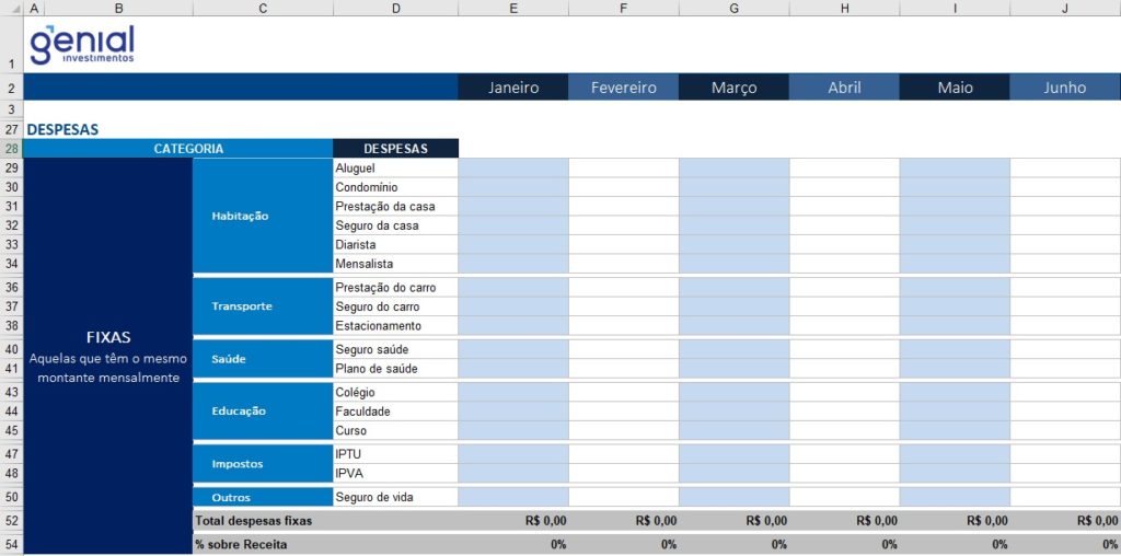 Registrando Suas Receitas: O Raio-X da Sua Renda - inspiração 2