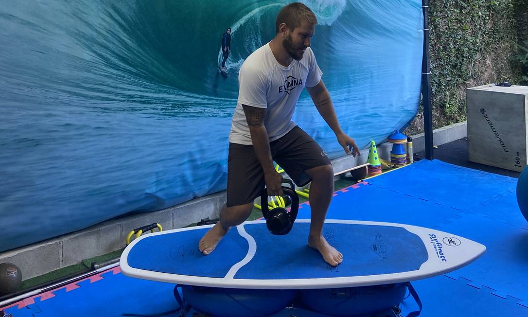 Prancha Lateral Dinâmica: Trunco Forte, Remada Eficiente - inspiração 1