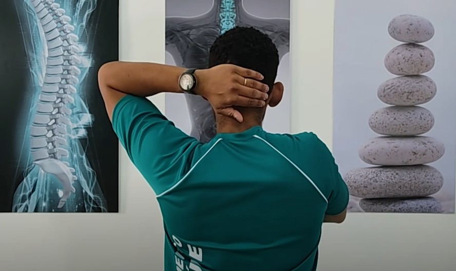 Fortalecimento com faixa elástica (resistência frontal) - inspiração 1