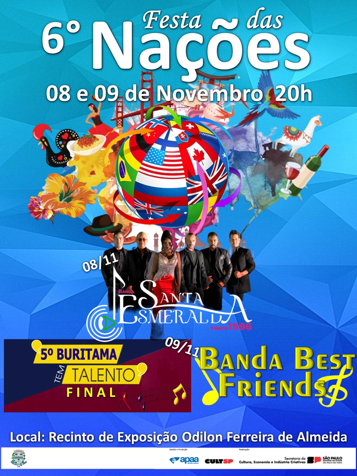 Shows e Apresentações: Ritmos que Conquistam - inspiração 2