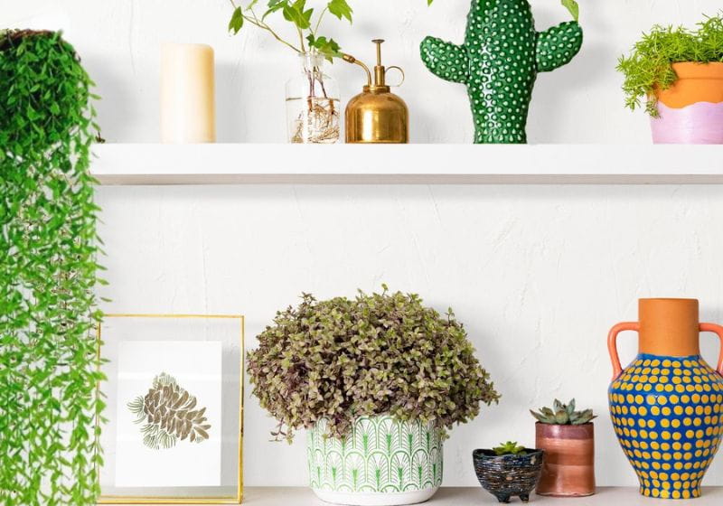 O Minimalismo Verde: Elegância Discreta com Folhagens Artificiais - inspiração 2