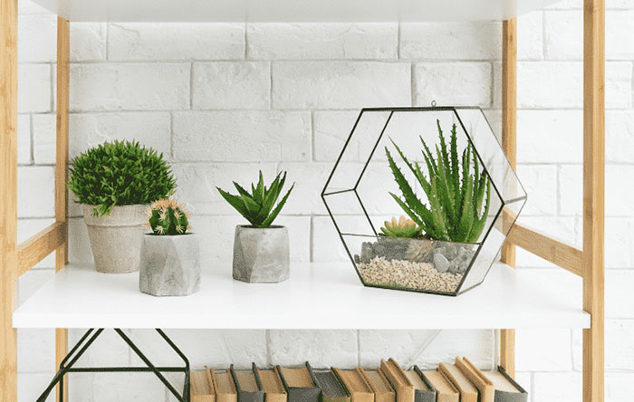 A Selva Urbana em Casa: Maxi Plantas Artificiais para Impacto Visual - inspiração 1