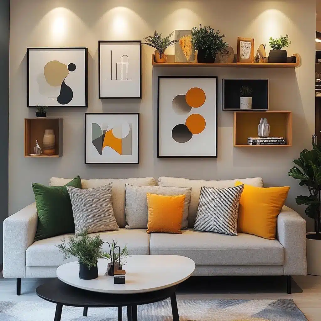 Espaços Pequenos: Maximizando a Sensação de Amplitude - inspiração 2