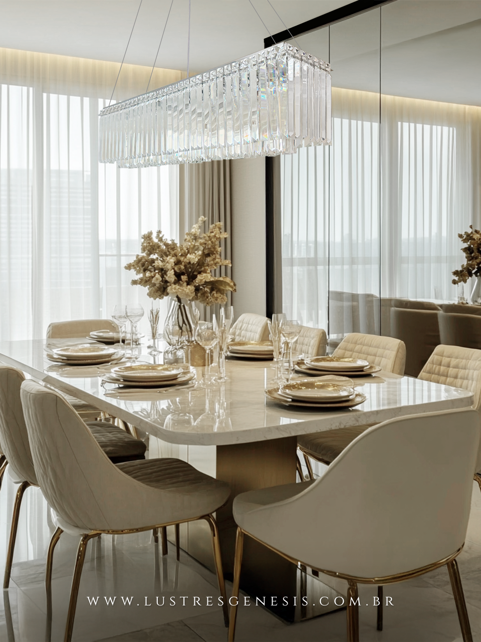 Design Moderno com Cristais: Sofisticação Que Surpreende - inspiração 2