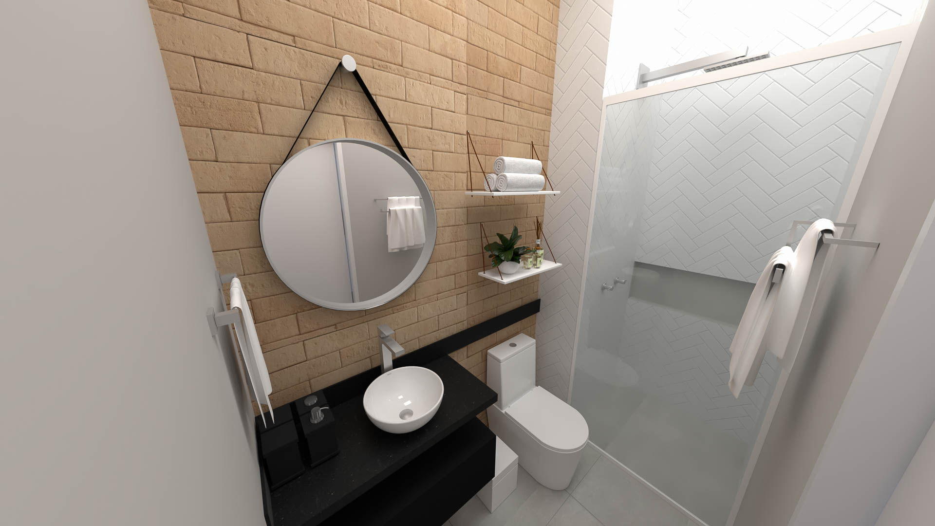 Texturas Adesivas: Efeito Madeira e Pedra sem Obra - inspiração 1