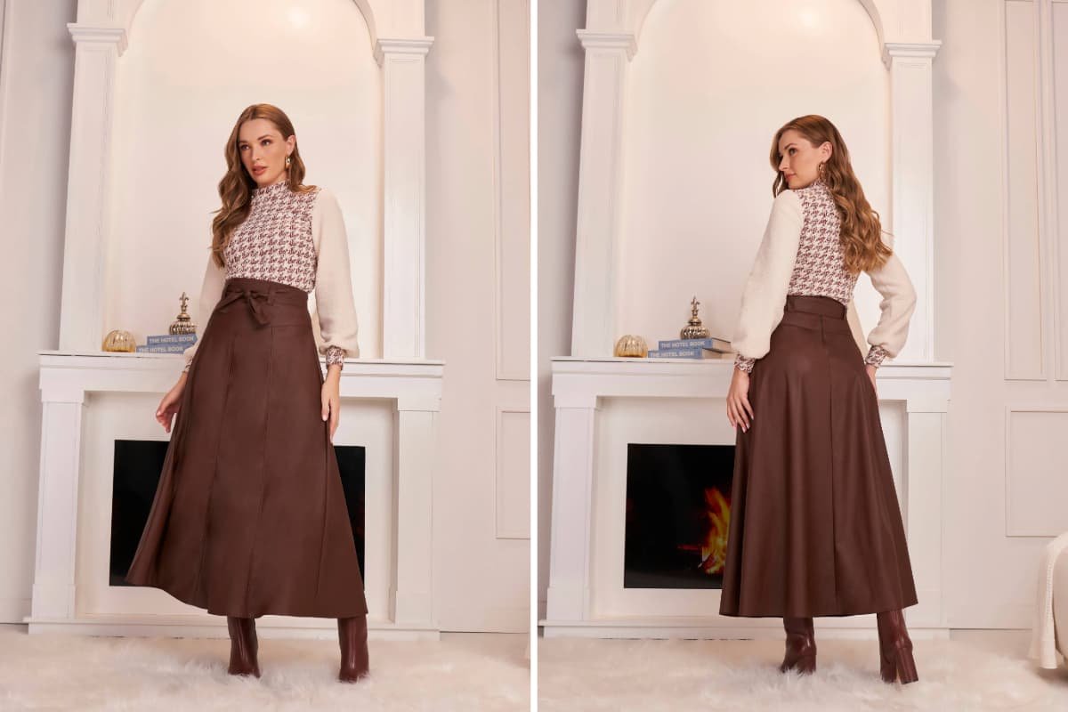 Jaquetas Jeans e o Charme da Saia Evasê: Descontração com Personalidade - inspiração 2