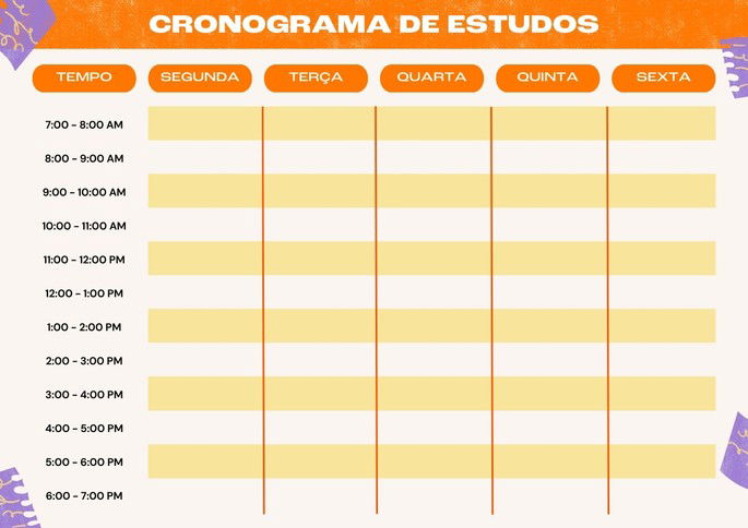 Liste Todo o Conteúdo a Ser Estudado: Não Deixe Nada Para Trás - inspiração 2