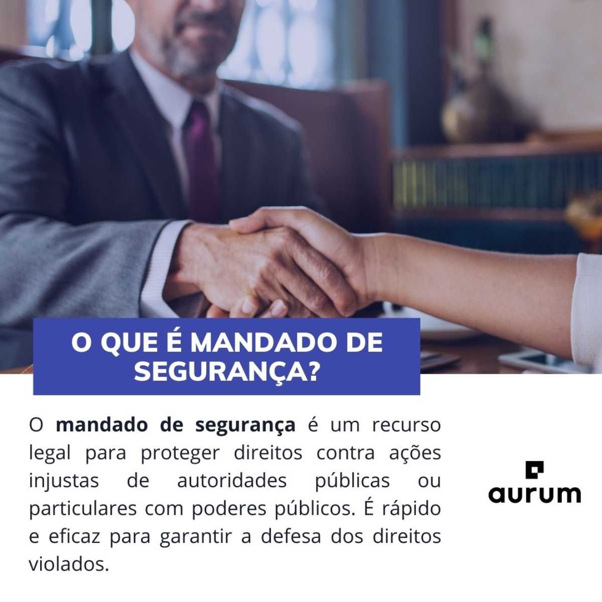 O Que É o Mandado de Segurança? - inspiração 1