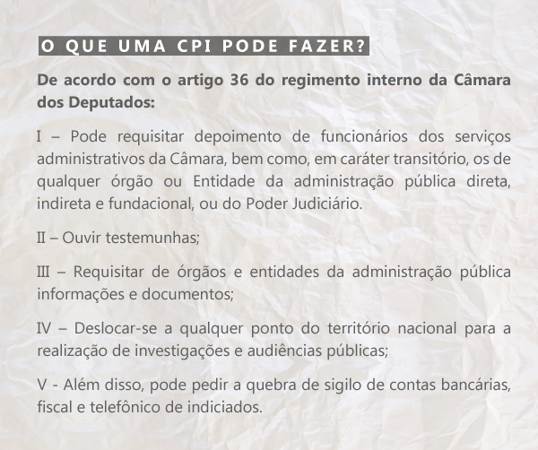 O Papel dos Parlamentares na CPI: Investigadores e Fiscalizadores - inspiração 1