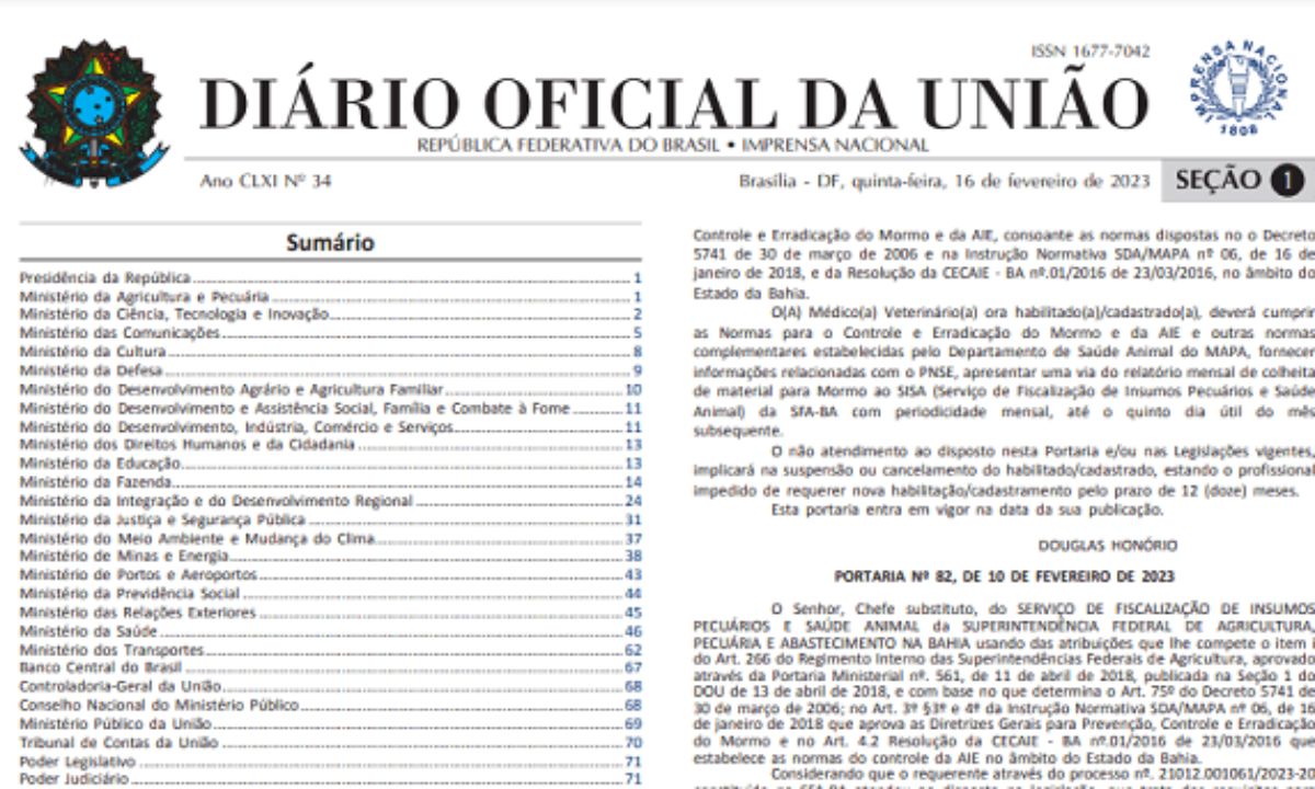 Publicações de Leis e Decretos: A Base da Nossa Legislação - inspiração 1