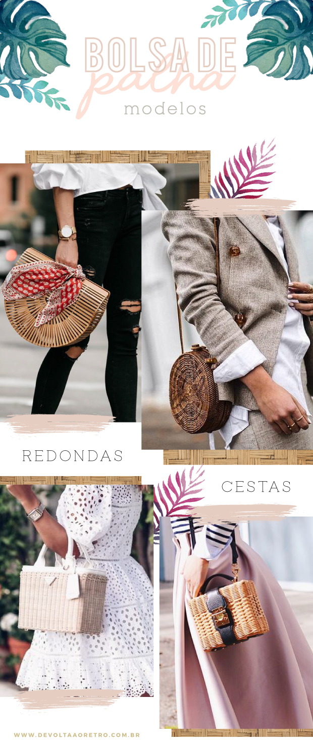 Bolsas de Palha com Fecho: Praticidade com Elegância - inspiração 2