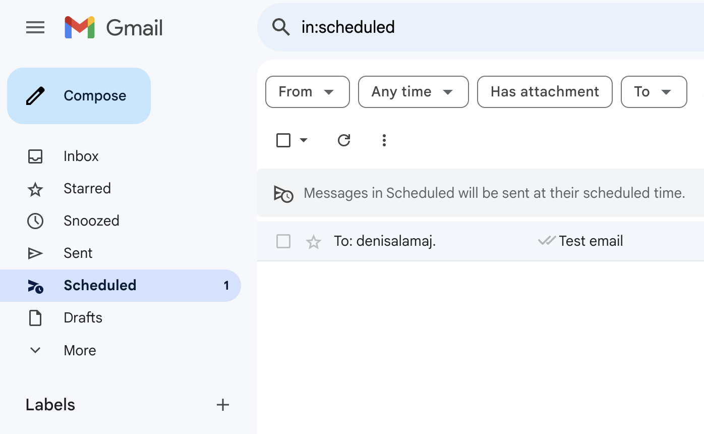 Como cancelar um e-mail agendado no Gmail