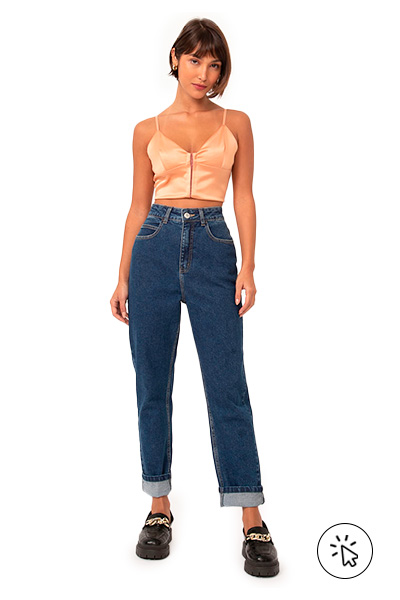 ajustar calça jeans cintura sem costura