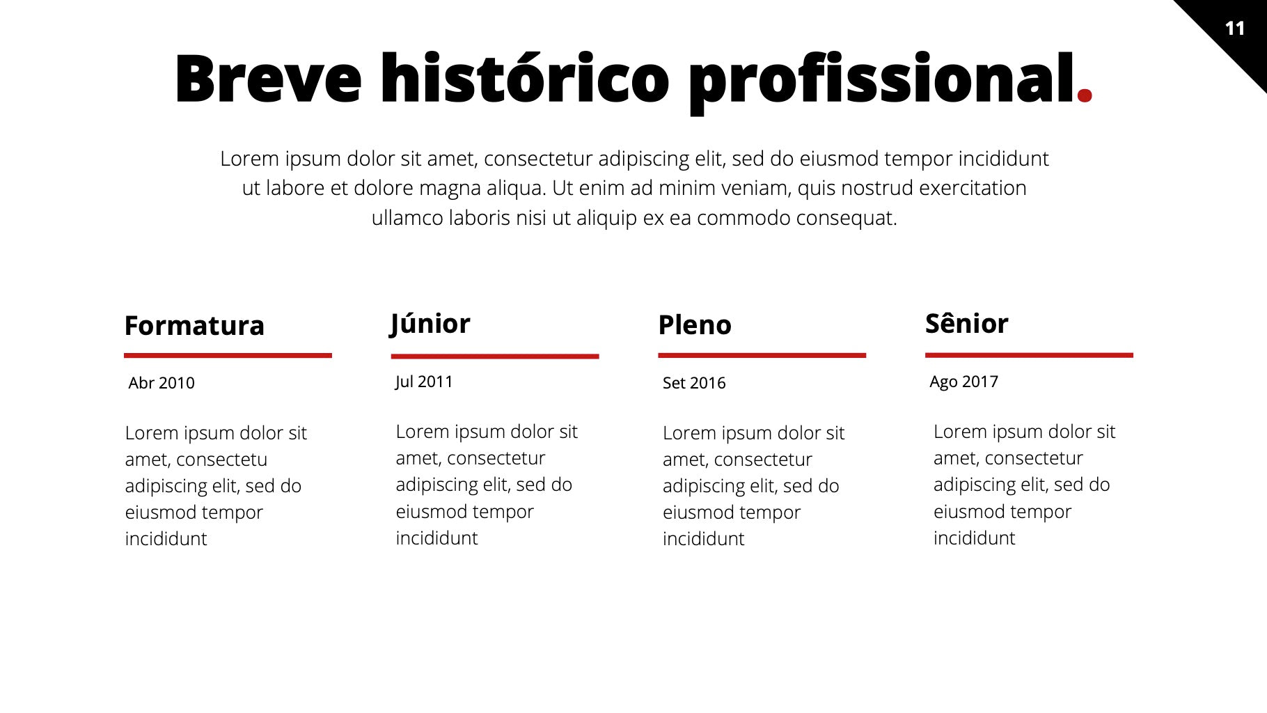 apresentação slides criativa