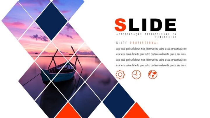 apresentação slides criativa