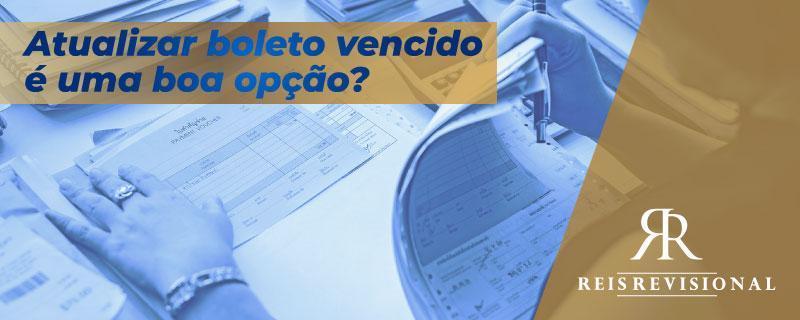 atualizar boleto vencido