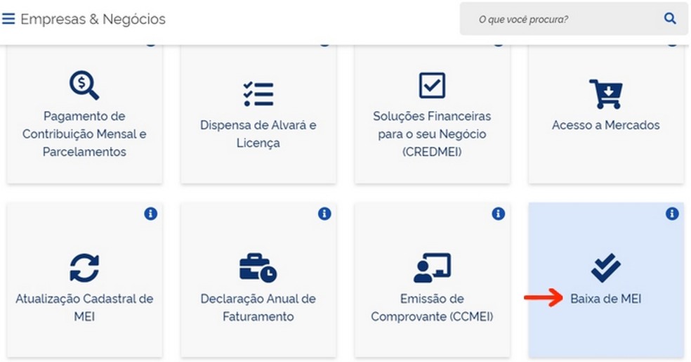 Baixa de CNPJ MEI orientações