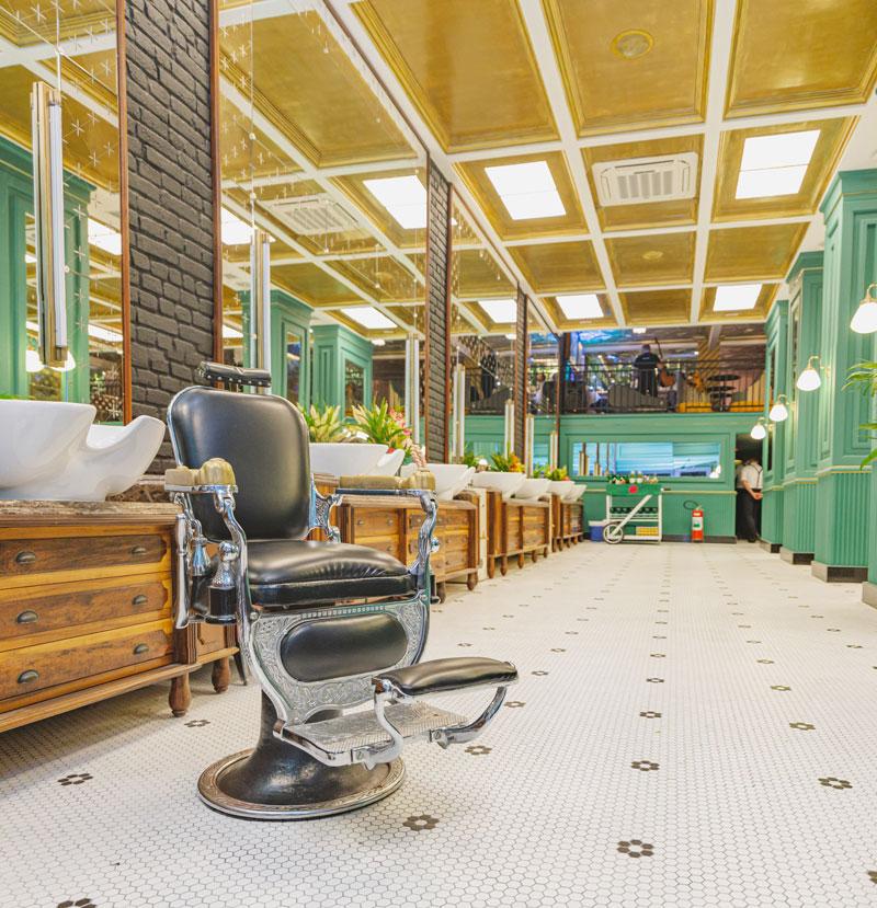 barbearias retrô brasília