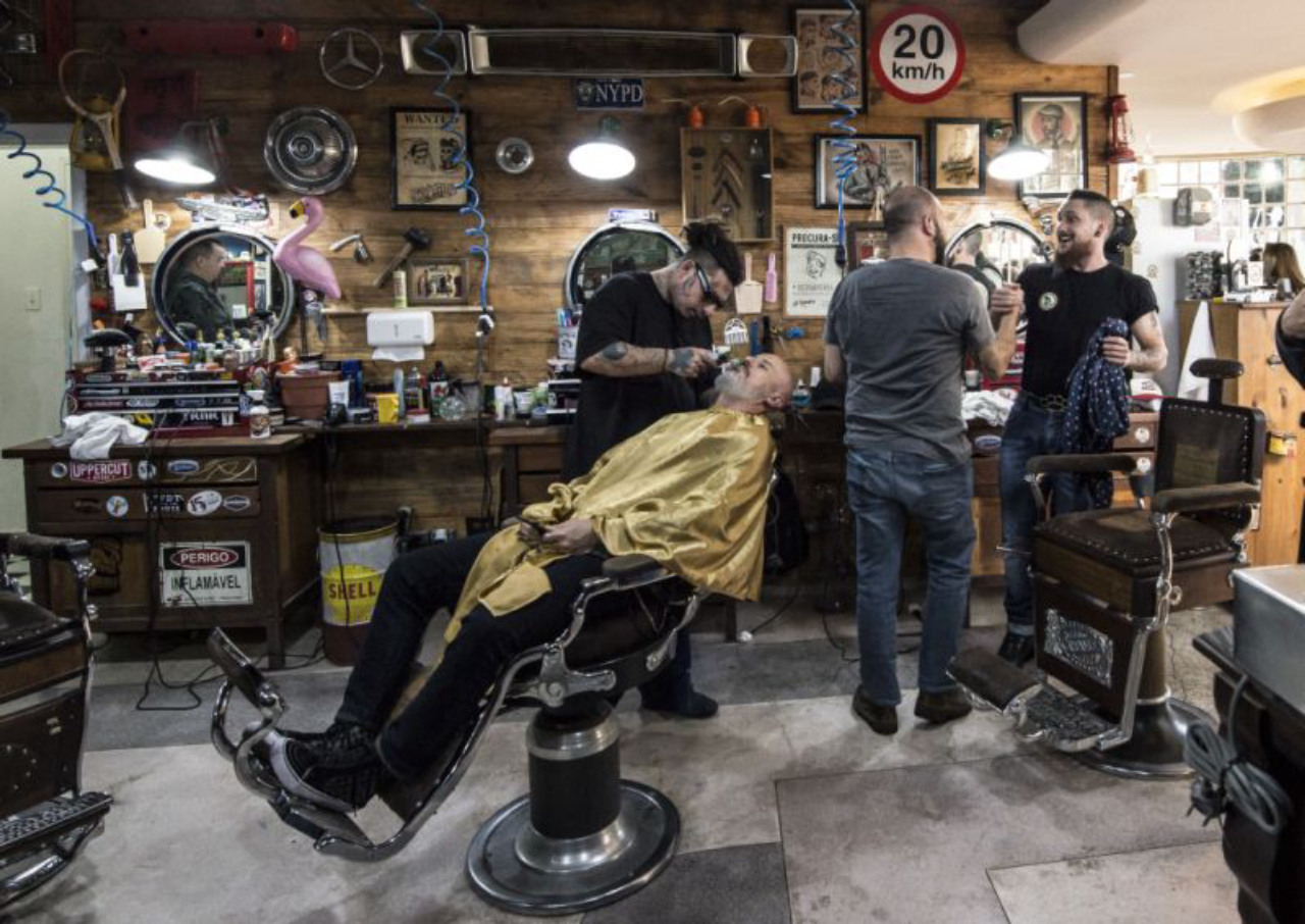 barbearias retrô brasília