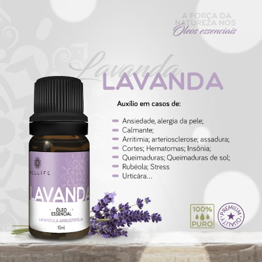 Receitas de óleos de massagem com lavanda para alívio muscular
