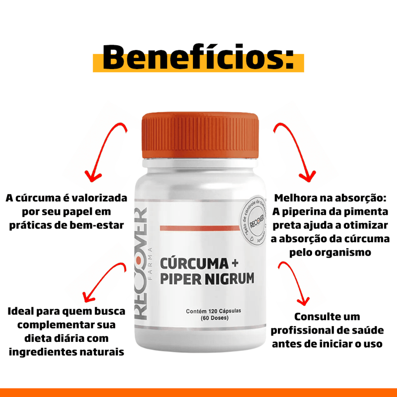 5 ideias de títulos:
1. Cúrcuma e Pimenta Preta: A Dupla Imbatível para sua Saúde
2. Desvendando os Benefícios da Combinação Cúrcuma + Pimenta Preta
3. Cúrcuma: Potencialize seus Efeitos com Pimenta Preta
4. Cuidado com Suplementos de Cúrcuma: O Alerta da Anvisa
5. Receita de Shot Matinal com Cúrcuma e Pimenta Preta