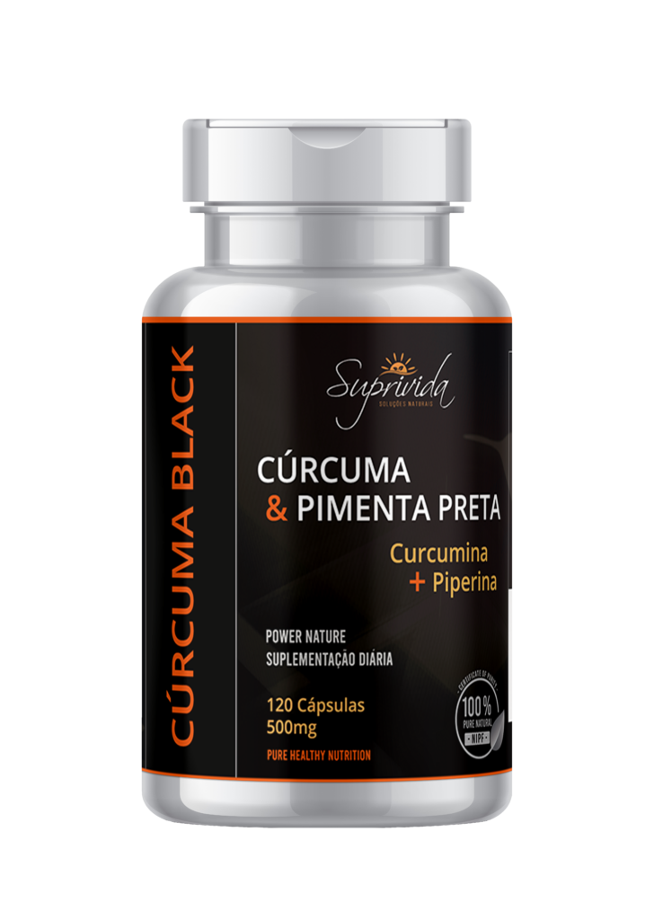 benefícios da cúrcuma com pimenta preta