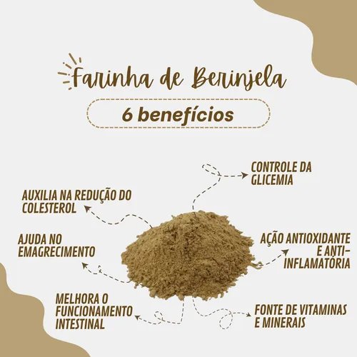 Farinha de Berinjela vs. Outras Farinhas Funcionais