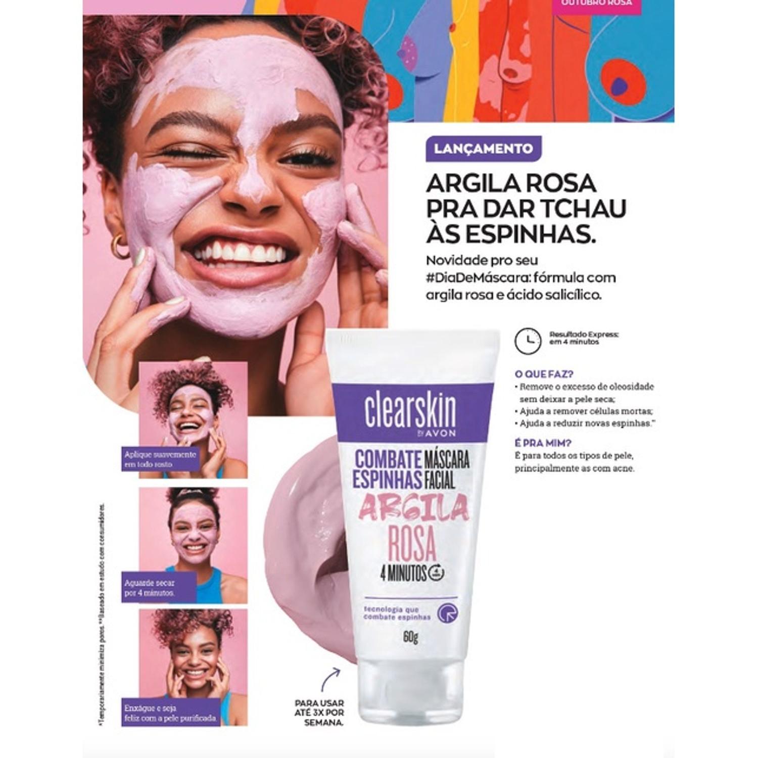 Rotina de Skincare Completa com Máscara de Argila Rosa